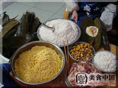 包粽子方法与步骤